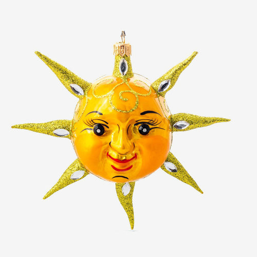 Jeweled Sun Ornament