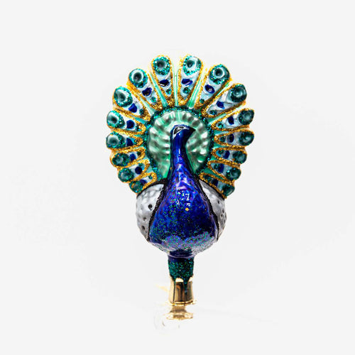 Peacock Clip-On Ornament