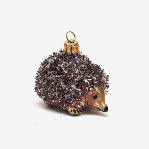 Brown Hedgehog Ornament