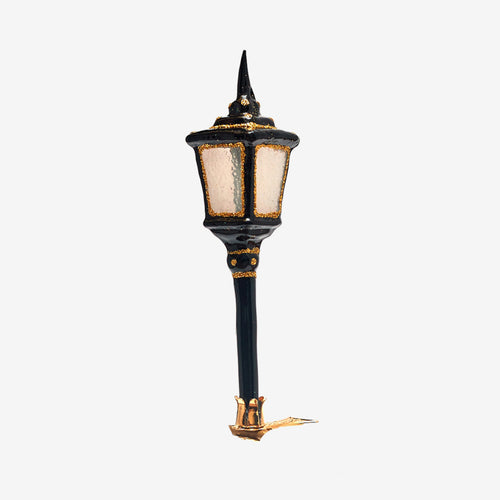 Black & Gold Clip-On Lantern Ornament