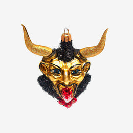 Krampus Head Ornament 28