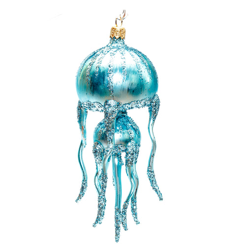 Blue Jellyfish Ornament