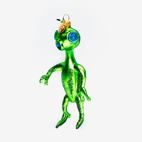 Green Alien Ornament