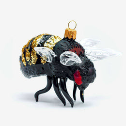 Black & Gold Bumblebee Ornament