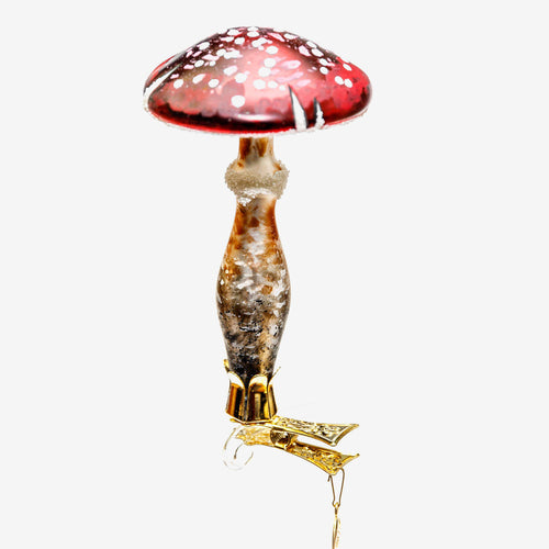 Toadstool Clip-On Ornament