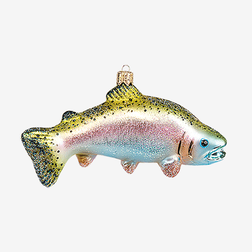 Alaskan Rainbow Trout Ornament