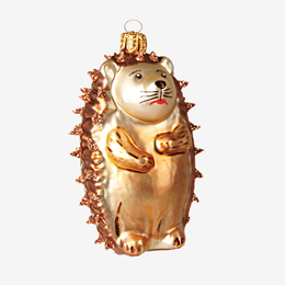 Standing Hedgehog Ornament