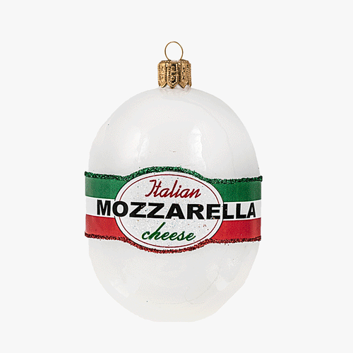 Mozzarella Cheese Ornament