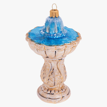 Bird Bath Fountain Ornament