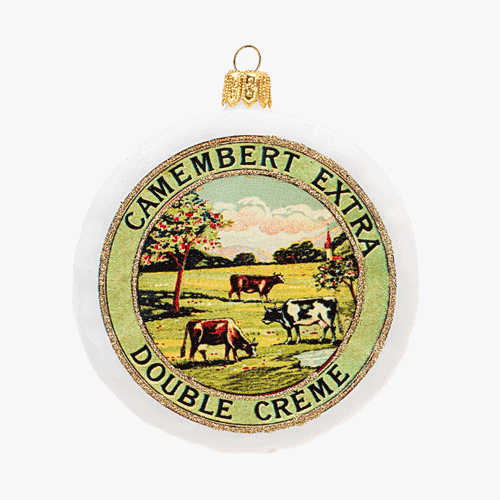 Camembert Cheese Ornament