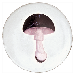 Agaric Fuligineux Dinner Plate