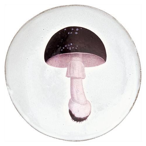 Agaric Fuligineux Dinner Plate