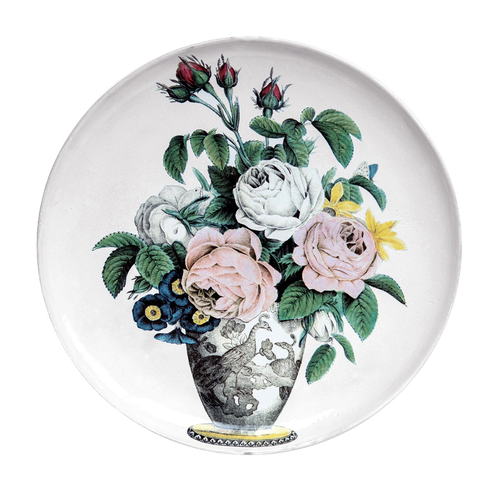 John Derian Stuttgart Flower ラージプラッター-