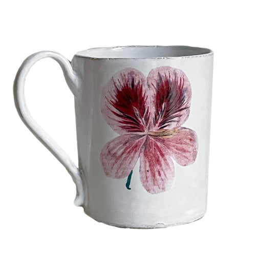 Pink Flower Mug