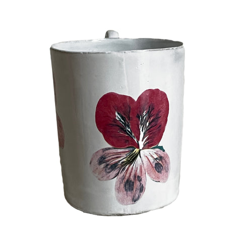 Pink Flower Mug