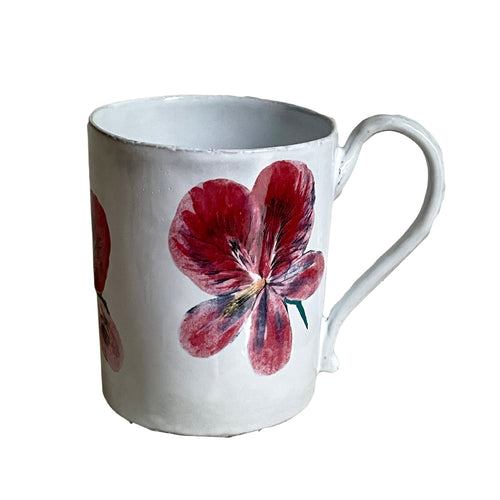 Pink Flower Mug