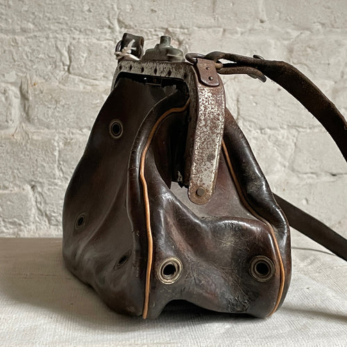 Late 19th Cent English Gladstone Leather Bag - Leather Storage & Accessories
