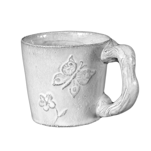 Fleurs Cup with Large Handle