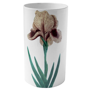 Large Yellow Iris Vase